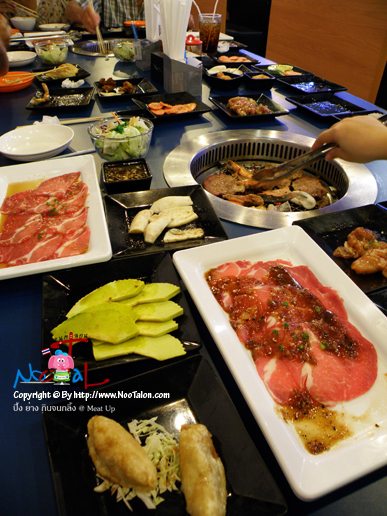 ��� ��ҧ �Թ������ @ Meat Up